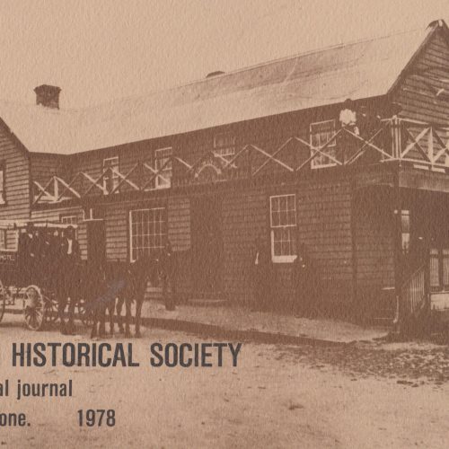 otaki-historical-journal-cover-vol01-1978 Ōtaki Historical Journal, Vol 01: 1978
