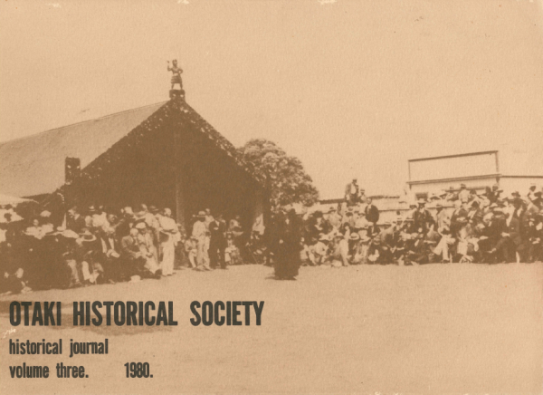 Ōtaki Historical Journal, Vol 03: 1980