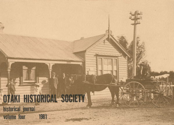 Ōtaki Historical Journal, Vol 04: 1981