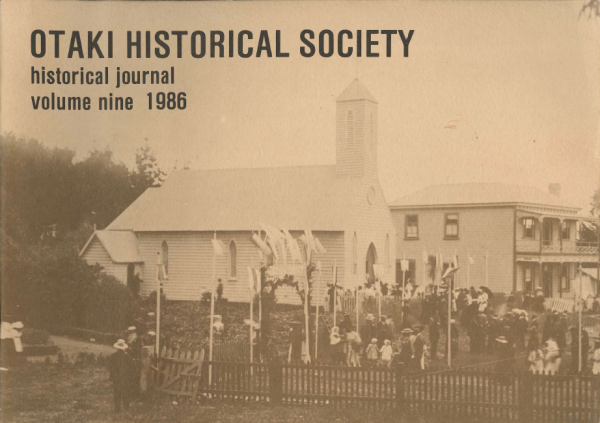 Ōtaki Historical Journal, Vol 09: 1986