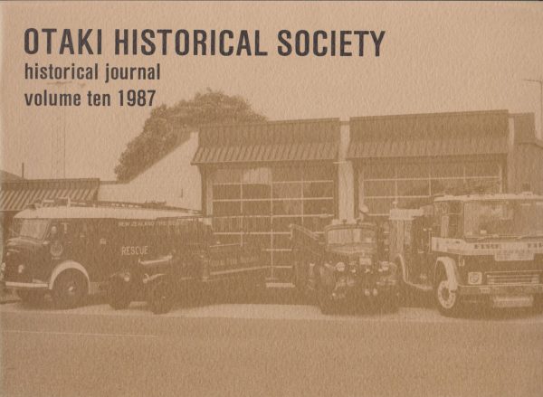 Ōtaki Historical Journal, Vol 10: 1987
