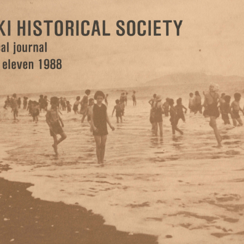 otaki-historical-journal-cover-vol11-1988 Ōtaki Historical Journal, Vol 11: 1988
