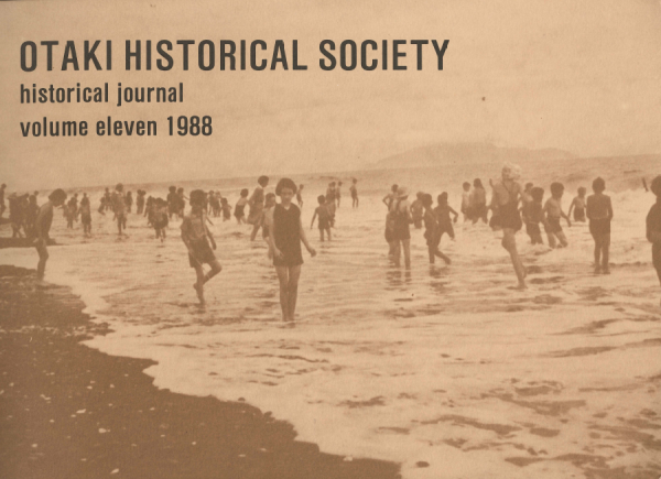 Ōtaki Historical Journal, Vol 11: 1988