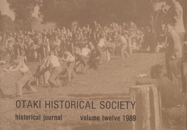 Ōtaki Historical Journal, Vol 12: 1989