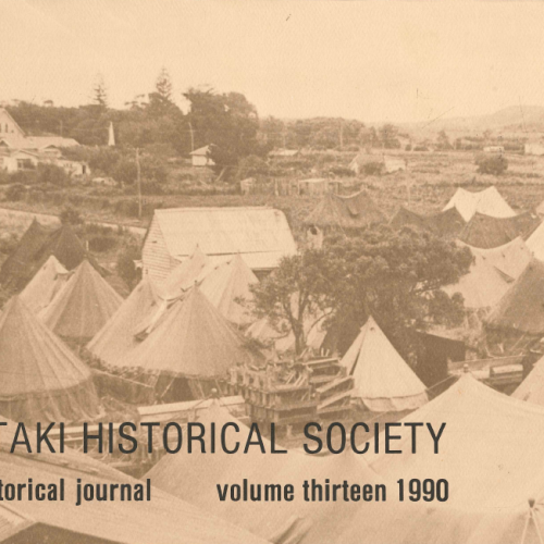 otaki-historical-journal-cover-vol13-1990 Ōtaki Historical Journal, Vol 13: 1990