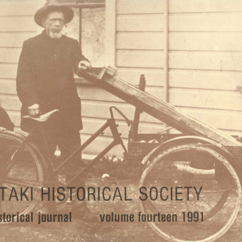 otaki-historical-journal-cover-vol14-1991 Ōtaki Historical Journal, Vol 14: 1991