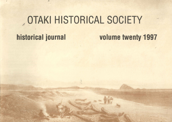 Ōtaki Historical Journal, Vol 20: 1997