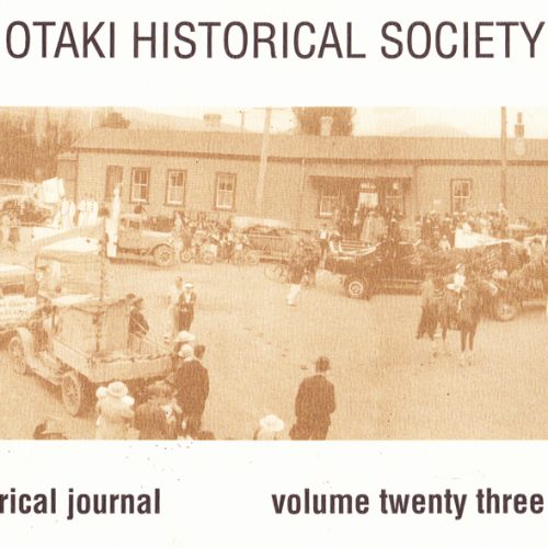 Ōtaki Historical Journal, Vol 23: 2000