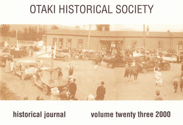 Ōtaki Historical Journal, Vol 23: 2000
