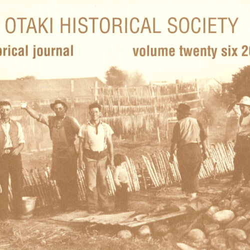 Ōtaki Historical Journal, Vol 26: 2004
