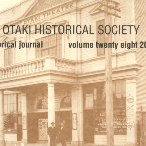 Ōtaki Historical Journal, Vol 28: 2006