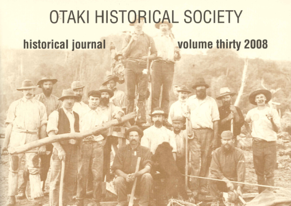 Ōtaki Historical Journal, Vol 30: 2008