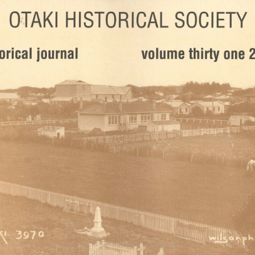 Ōtaki Historical Journal, Vol 31: 2009