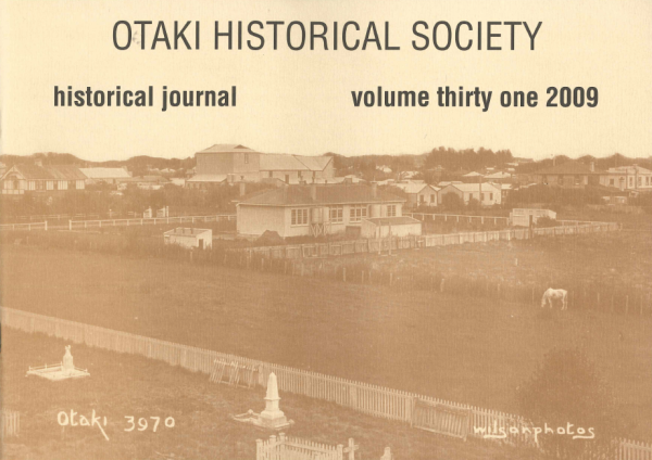 Ōtaki Historical Journal, Vol 31: 2009