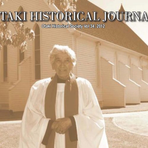 Ōtaki Historical Journal, Vol 34: 2012