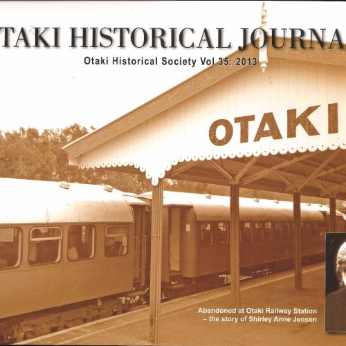 Ōtaki Historical Journal, Vol 35: 2013