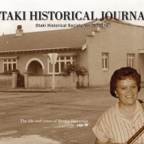 Ōtaki Historical Journal, Vol 36: 2014