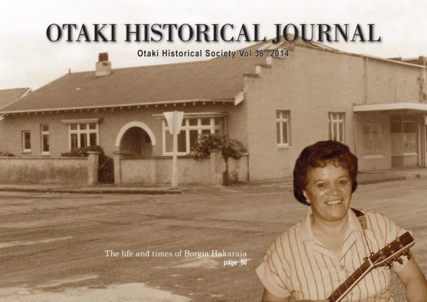 Ōtaki Historical Journal, Vol 36: 2014
