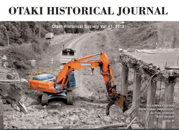 Ōtaki Historical Journal, Vol 41: 2019